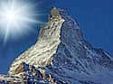 Matterhorn mit Flare